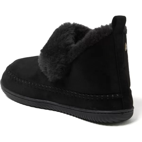 Dearfoams Women's Alpine Moritz Outdoor Arch Support House Shoe Bootie Slipper