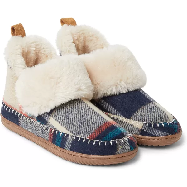 Dearfoams Women's Alpine Moritz Outdoor Arch Support House Shoe Bootie Slipper