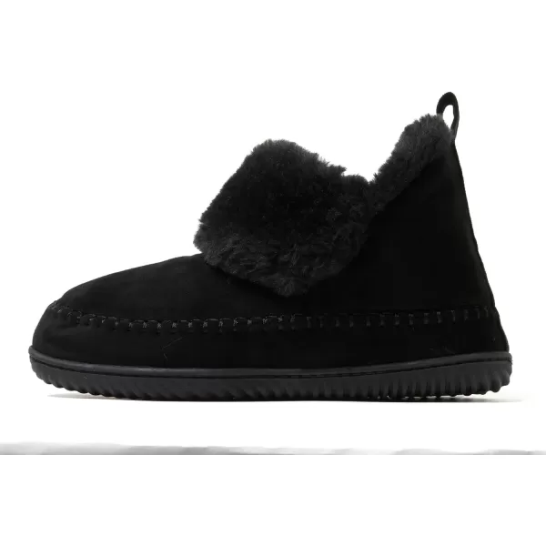 Dearfoams Women's Alpine Moritz Outdoor Arch Support House Shoe Bootie Slipper