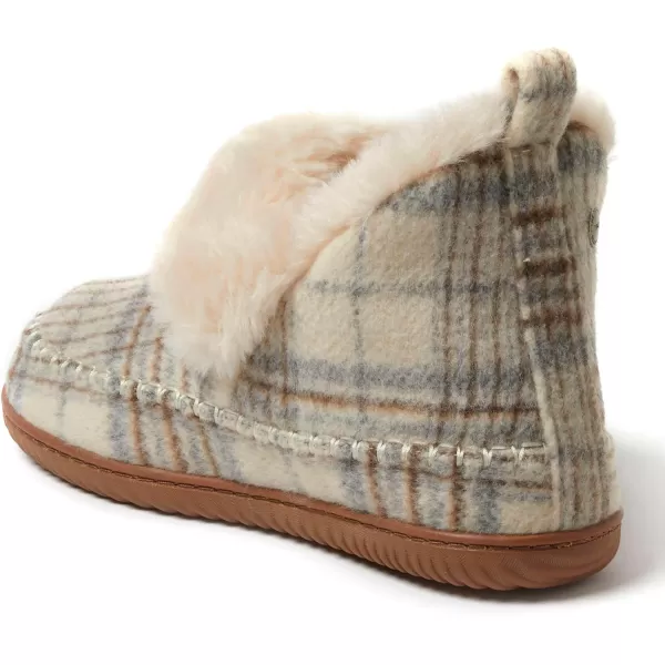 Dearfoams Women's Alpine Moritz Outdoor Arch Support House Shoe Bootie Slipper
