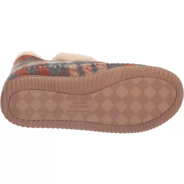 Dearfoams Women's Alpine Moritz Outdoor Arch Support House Shoe Bootie Slipper
