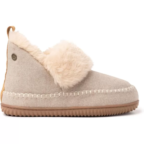 Dearfoams Women's Alpine Moritz Outdoor Arch Support House Shoe Bootie Slipper