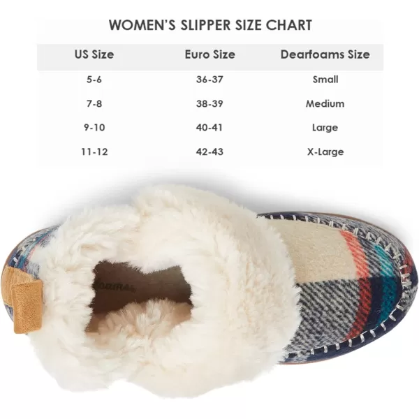 Dearfoams Women's Alpine Moritz Outdoor Arch Support House Shoe Bootie Slipper