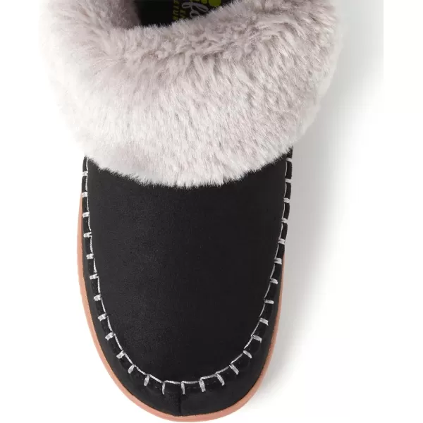 Dearfoams Women's Alpine Moritz Outdoor Arch Support House Shoe Bootie Slipper