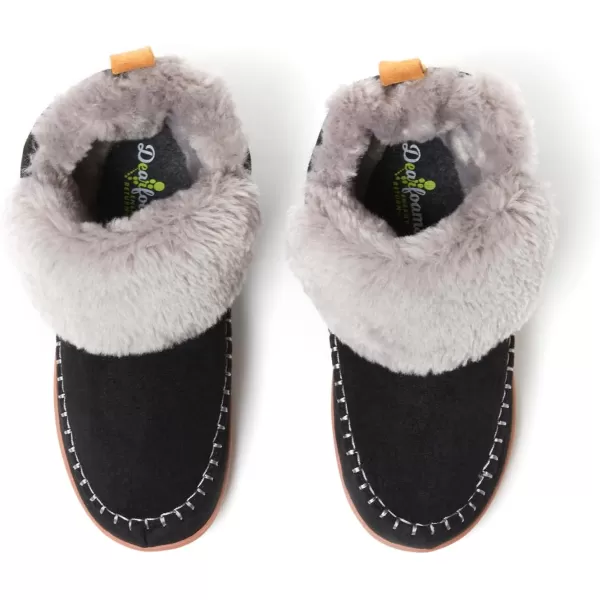 Dearfoams Women's Alpine Moritz Outdoor Arch Support House Shoe Bootie Slipper