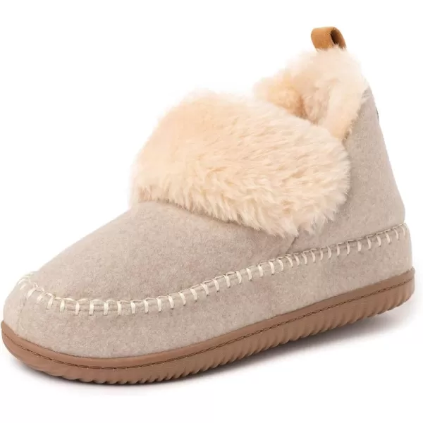 Dearfoams Women's Alpine Moritz Outdoor Arch Support House Shoe Bootie Slipper