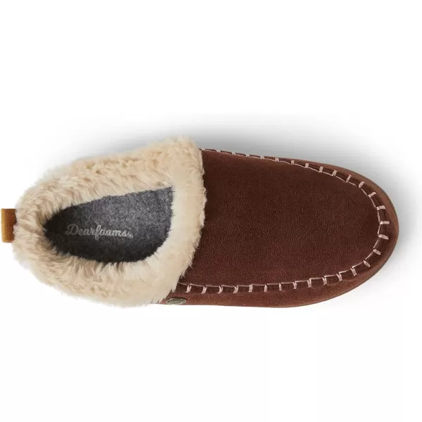 Dearfoams Women's Alpine Bern Clog Slipper