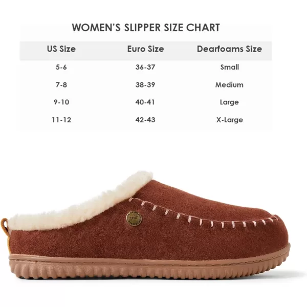 Dearfoams Women's Alpine Bern Clog Slipper