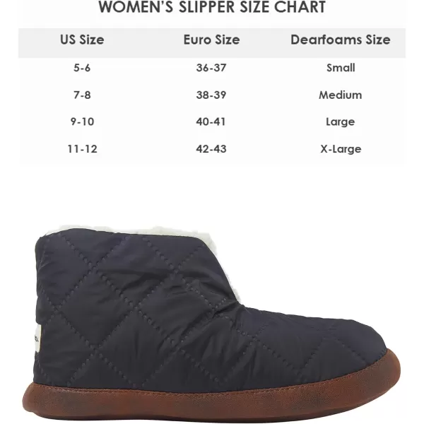 Dearfoams Women's Heritage Warm Up Bootie Slipper