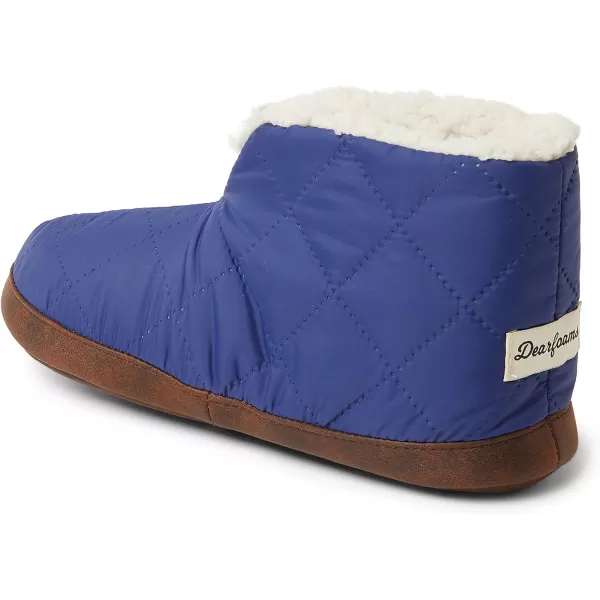 Dearfoams Women's Heritage Warm Up Bootie Slipper