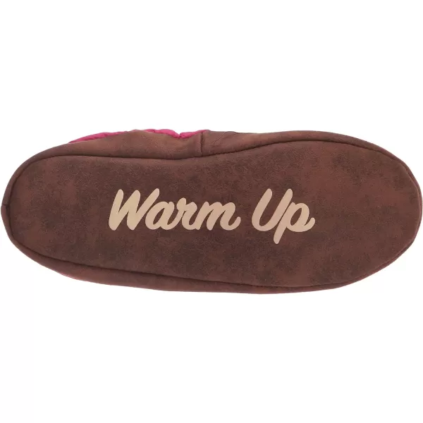 Dearfoams Women's Heritage Warm Up Bootie Slipper