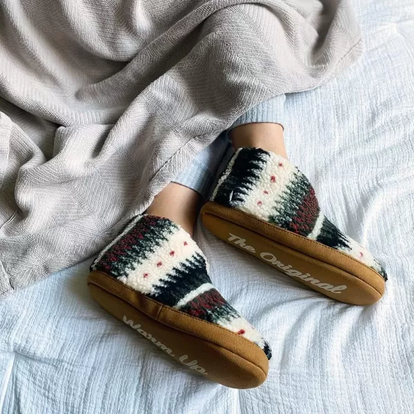 Dearfoams Women's Heritage Warm Up Bootie Slipper