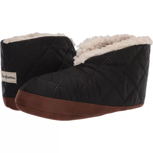 Dearfoams Women's Heritage Warm Up Bootie Slipper