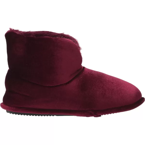 Dearfoams Women's Sara Velour Bootie Slipper