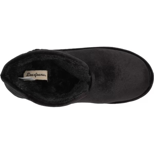 Dearfoams Women's Sara Velour Bootie Slipper