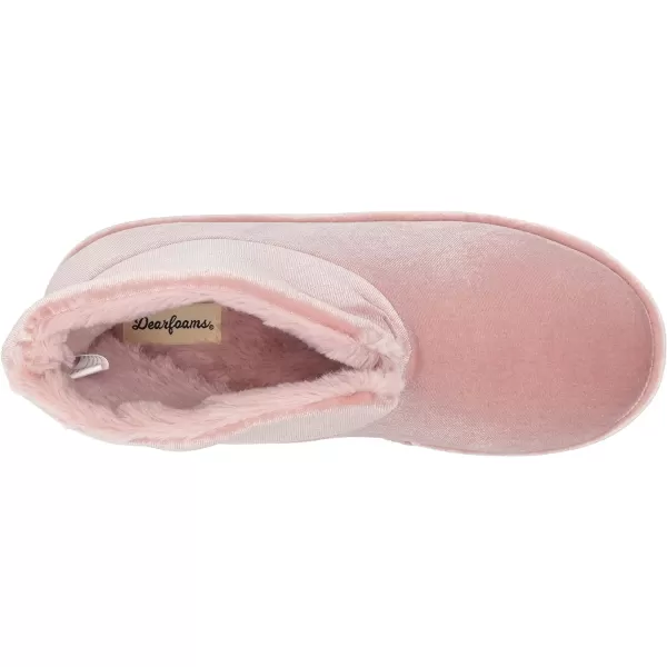Dearfoams Women's Sara Velour Bootie Slipper