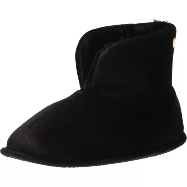 Dearfoams Women's Sara Velour Bootie Slipper