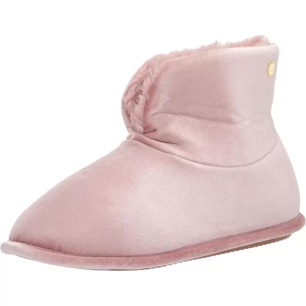 Dearfoams Women's Sara Velour Bootie Slipper
