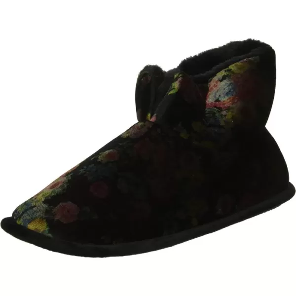 Dearfoams Women's Sara Velour Bootie Slipper