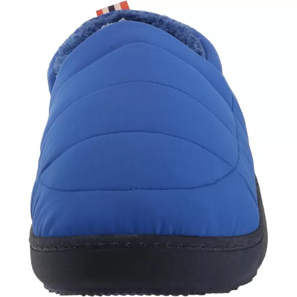 Dearfoams Men's Indoor Outdoor Cullen Ripstop Cosaed Back Puffy Camping Slipper