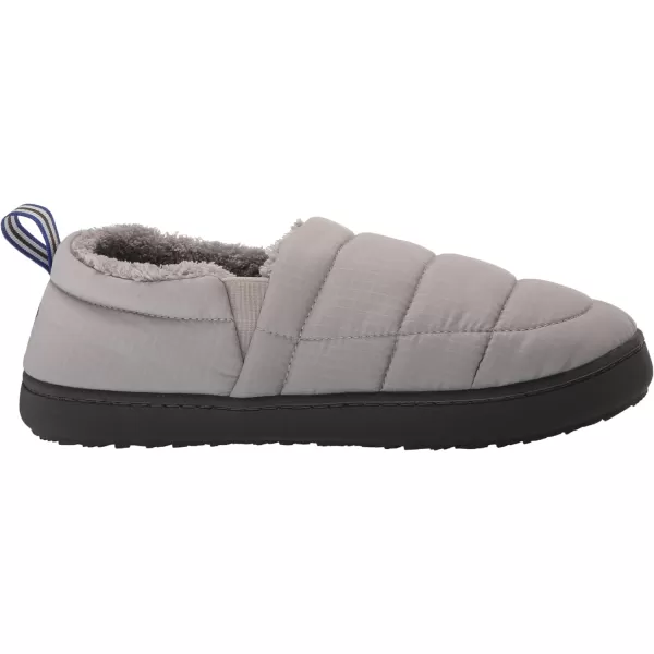 Dearfoams Men's Indoor Outdoor Cullen Ripstop Cosaed Back Puffy Camping Slipper