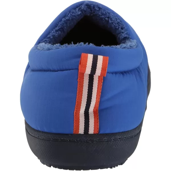 Dearfoams Men's Indoor Outdoor Cullen Ripstop Cosaed Back Puffy Camping Slipper