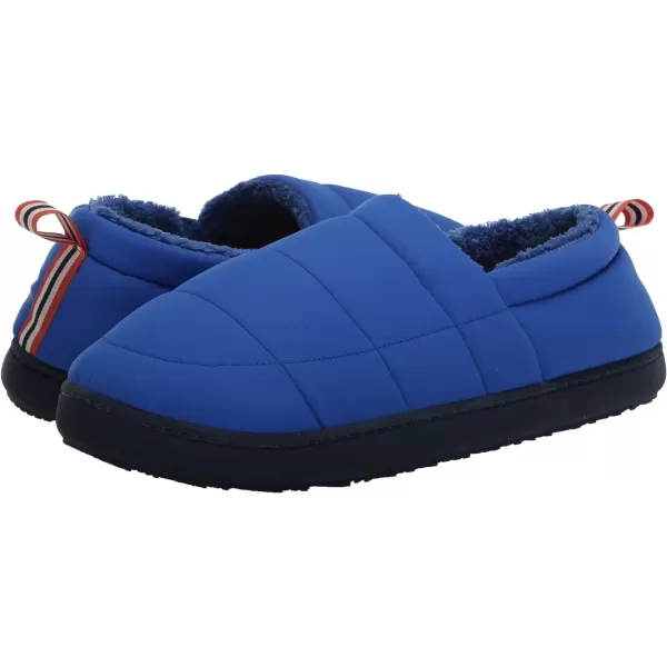 Dearfoams Men's Indoor Outdoor Cullen Ripstop Cosaed Back Puffy Camping Slipper