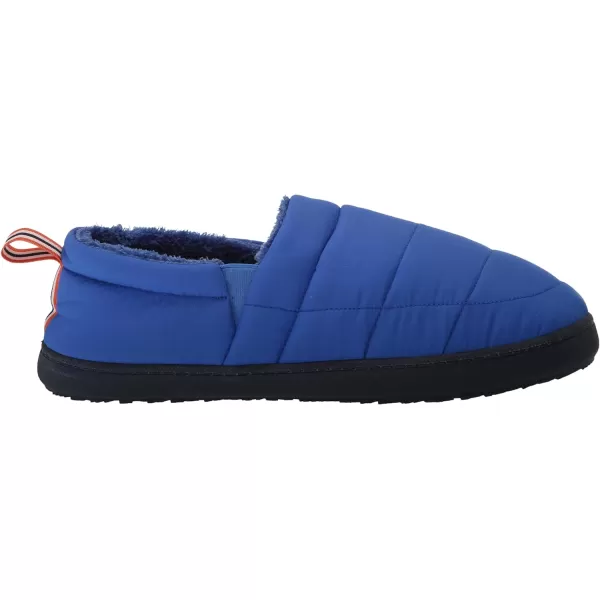 Dearfoams Men's Indoor Outdoor Cullen Ripstop Cosaed Back Puffy Camping Slipper
