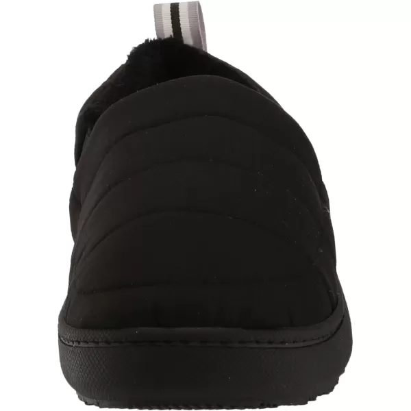Dearfoams Men's Indoor Outdoor Cullen Ripstop Cosaed Back Puffy Camping Slipper