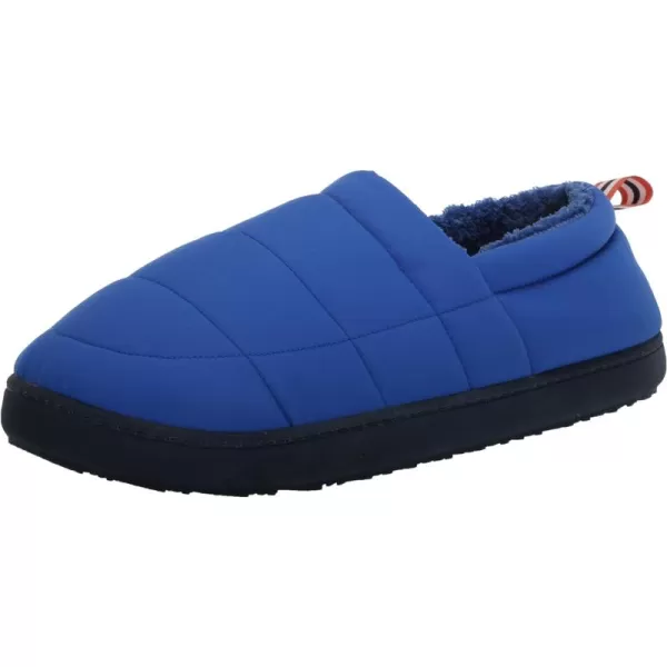Dearfoams Men's Indoor Outdoor Cullen Ripstop Cosaed Back Puffy Camping Slipper