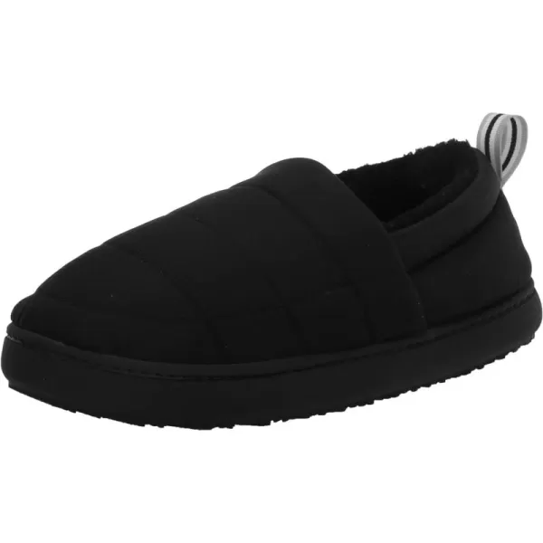 Dearfoams Men's Indoor Outdoor Cullen Ripstop Cosaed Back Puffy Camping Slipper