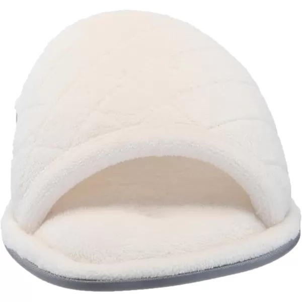 Dearfoams Women's Beatrice Terry Side Gore Slide Slipper