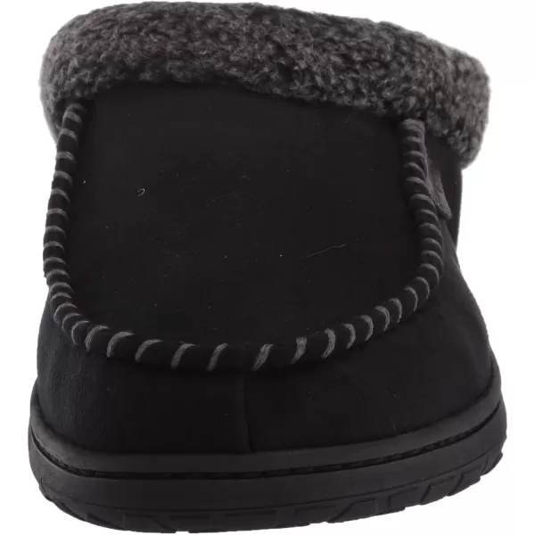 Dearfoams Men’s Brendan Indoor/Outdoor Breathable Memory Foam Clog House Shoe with Wide Widths Slipper