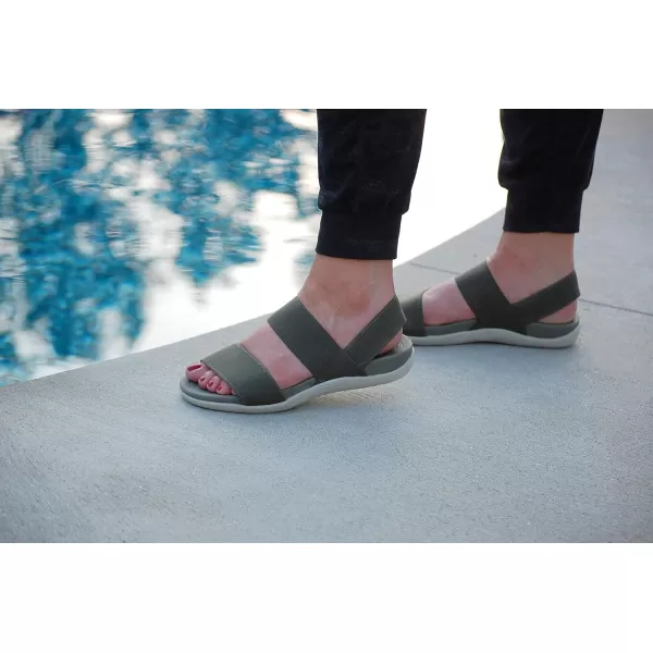 Dearfoams Women's Original Comfort Sloane Backstrap Casual Open Toe Sandal