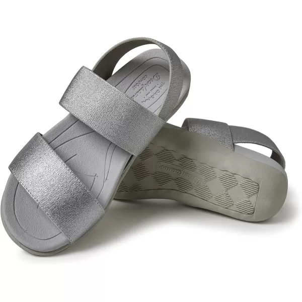 Dearfoams Women's Original Comfort Sloane Backstrap Casual Open Toe Sandal
