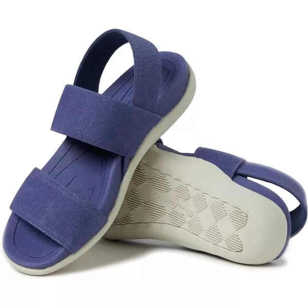 Dearfoams Women's Original Comfort Sloane Backstrap Casual Open Toe Sandal