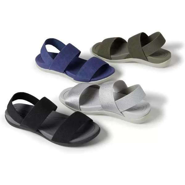 Dearfoams Women's Original Comfort Sloane Backstrap Casual Open Toe Sandal