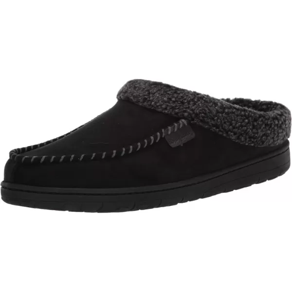 Dearfoams Men’s Brendan Indoor/Outdoor Breathable Memory Foam Clog House Shoe with Wide Widths Slipper