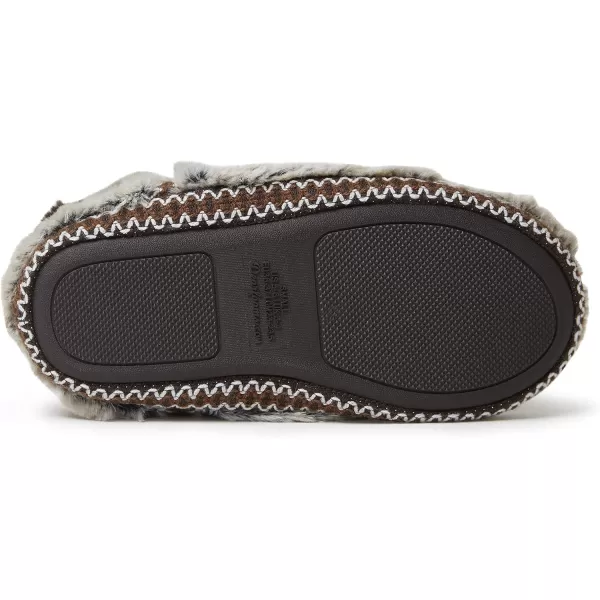 Dearfoams Women's Beth Furry Foldover Boot Slipper