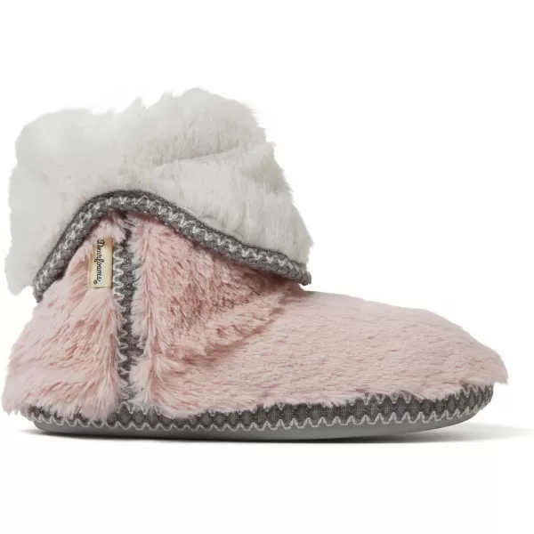 Dearfoams Women's Beth Furry Foldover Boot Slipper