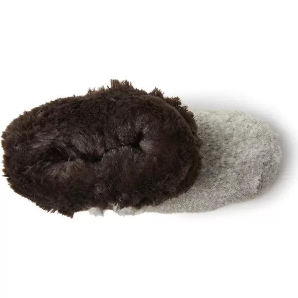 Dearfoams Women's Beth Furry Foldover Boot Slipper