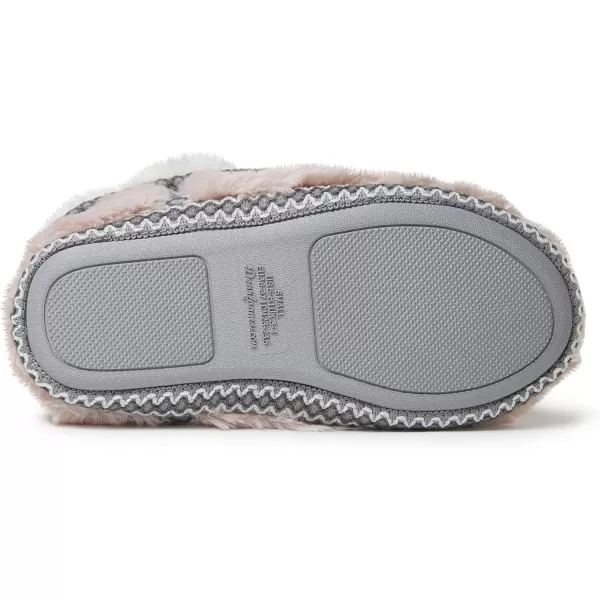 Dearfoams Women's Beth Furry Foldover Boot Slipper