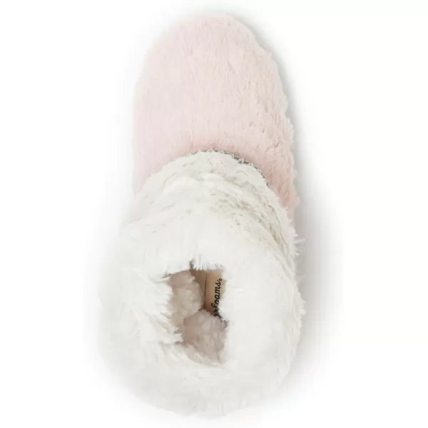 Dearfoams Women's Beth Furry Foldover Boot Slipper