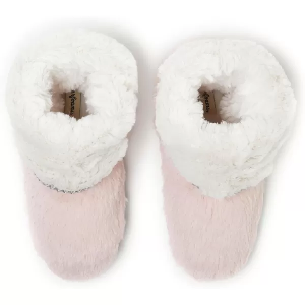 Dearfoams Women's Beth Furry Foldover Boot Slipper