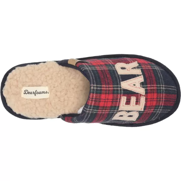 Dearfoams Unisex-Adult Family Collection Bear Moods Slipper