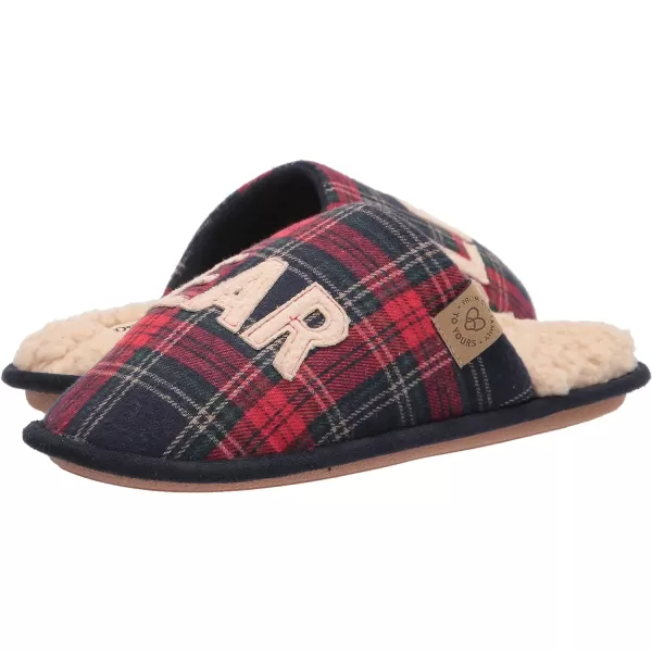 Dearfoams Unisex-Adult Family Collection Bear Moods Slipper