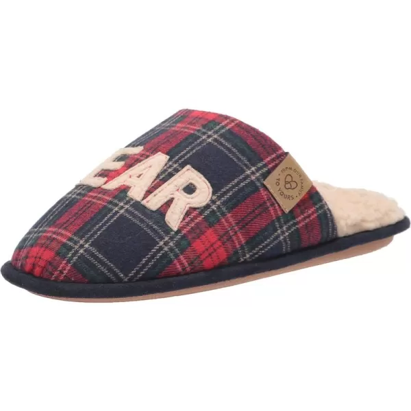Dearfoams Unisex-Adult Family Collection Bear Moods Slipper