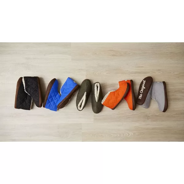 Dearfoams Men's Original Nylon Warm Up Bootie Slipper