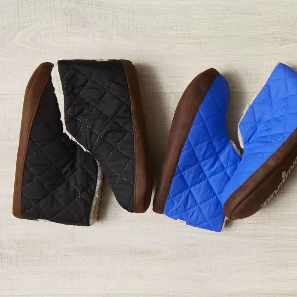 Dearfoams Men's Original Nylon Warm Up Bootie Slipper
