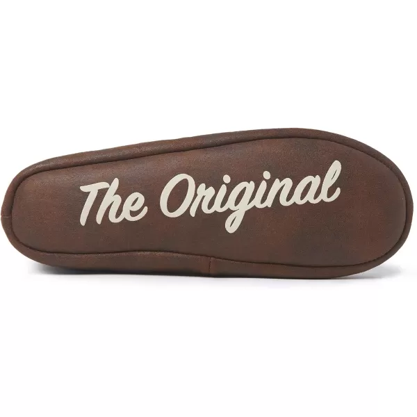 Dearfoams Men's Original Nylon Warm Up Bootie Slipper